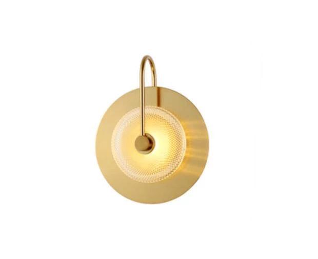 Light Wattle - Circular Modern Art Deco Wall Lamp sold by Fleurlovin, Free Shipping Worldwide