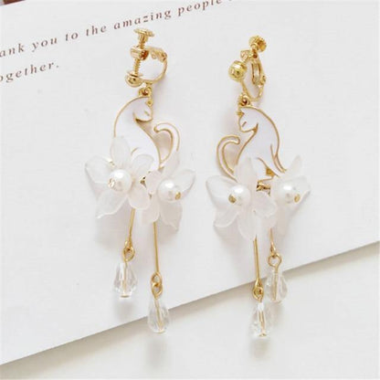  Lovely Cat Earrings sold by Fleurlovin, Free Shipping Worldwide