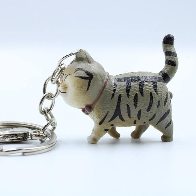  Lovely Cat Keychain sold by Fleurlovin, Free Shipping Worldwide