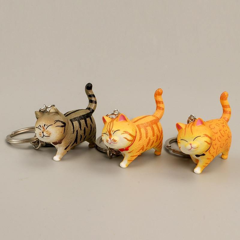 Lovely Cat Keychain sold by Fleurlovin, Free Shipping Worldwide
