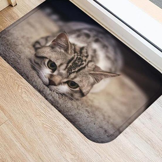  Lovely Cat Rug sold by Fleurlovin, Free Shipping Worldwide