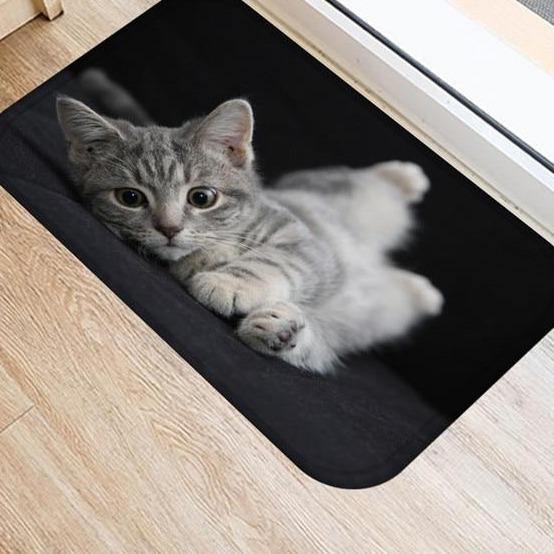  Lovely Cat Rug sold by Fleurlovin, Free Shipping Worldwide