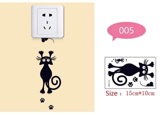  Lovely Cat Wall Sticker sold by Fleurlovin, Free Shipping Worldwide