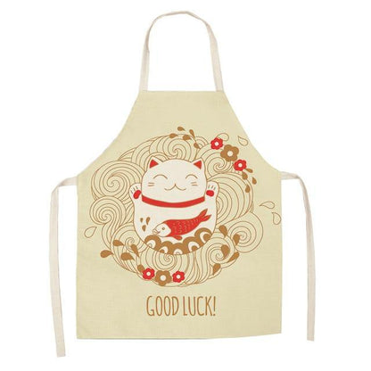  Lucky Cat Apron sold by Fleurlovin, Free Shipping Worldwide