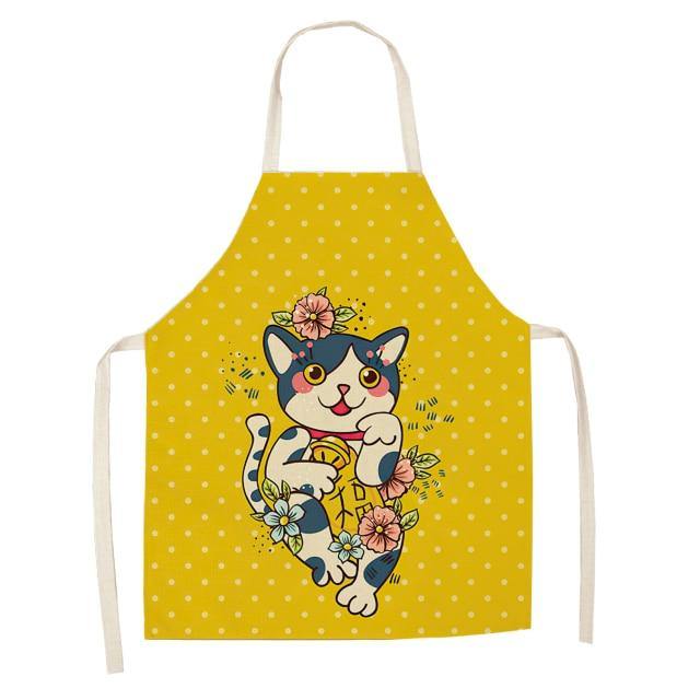  Lucky Cat Apron sold by Fleurlovin, Free Shipping Worldwide