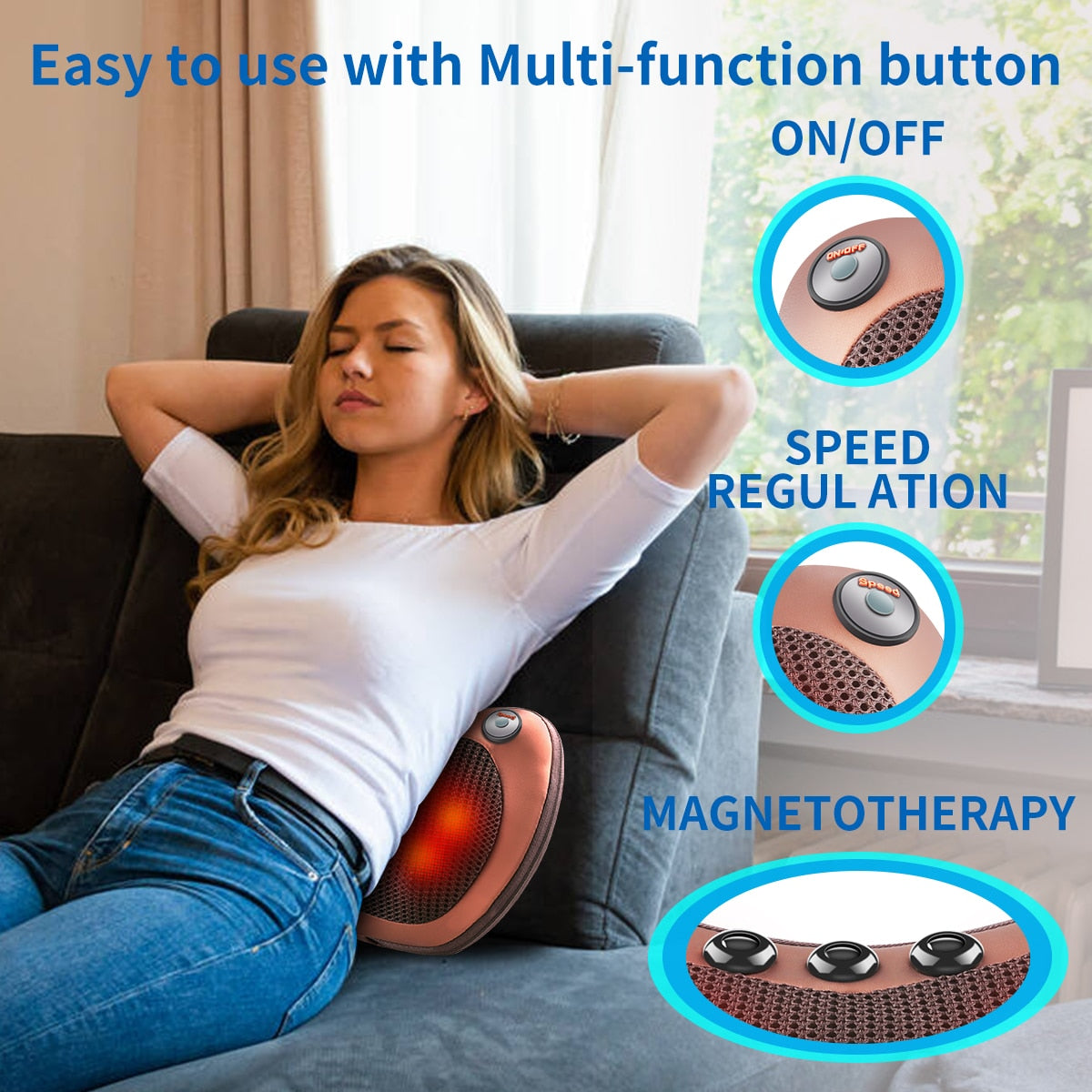  Massage pillow sold by Fleurlovin, Free Shipping Worldwide