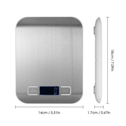 Measuring Scales LED Portable Digital Kitchen Food Scale sold by Fleurlovin, Free Shipping Worldwide