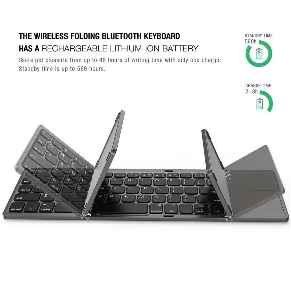  Mini-Folding Wireless Keyboard sold by Fleurlovin, Free Shipping Worldwide