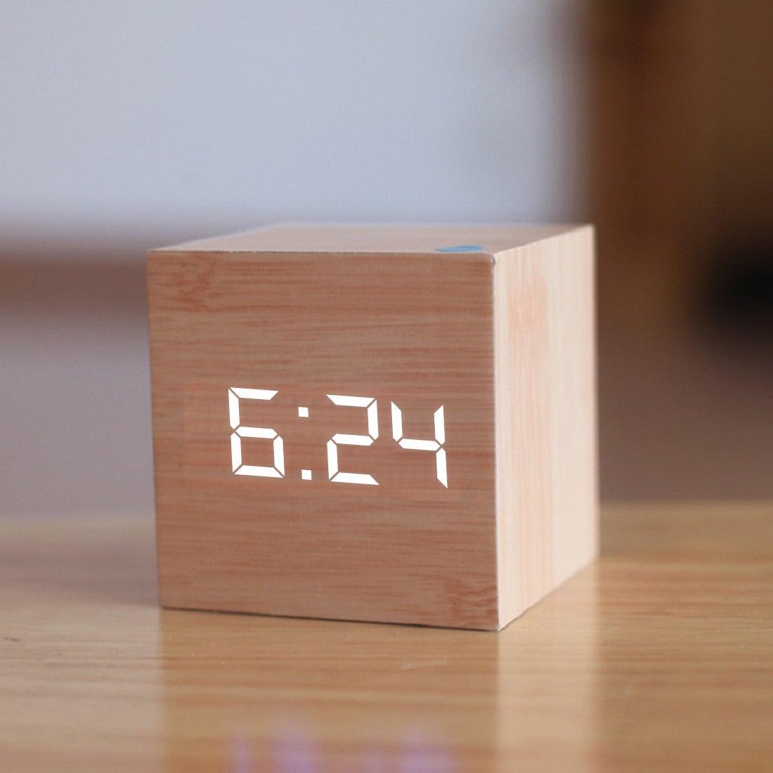  Modern Digital Wood Clock sold by Fleurlovin, Free Shipping Worldwide
