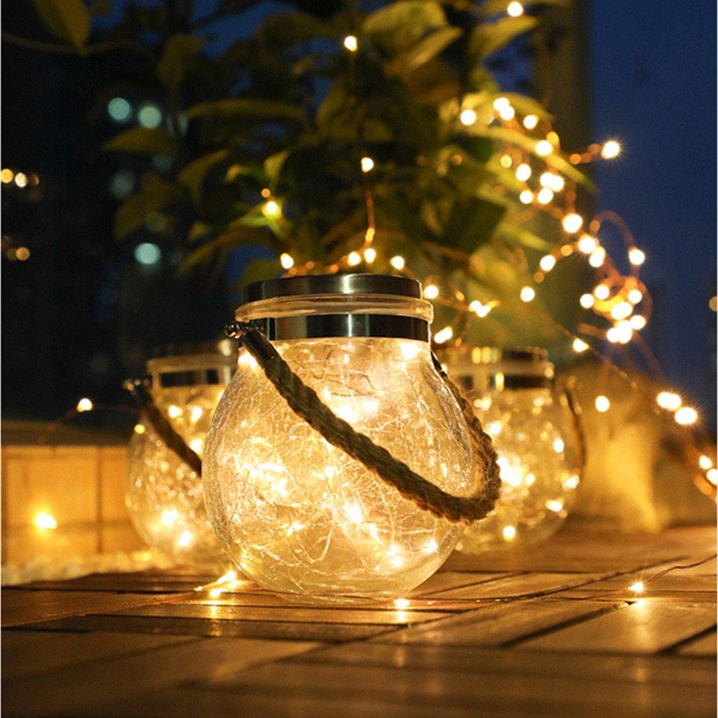  Modern Round Glass Jar Garden Hanging Lamp sold by Fleurlovin, Free Shipping Worldwide
