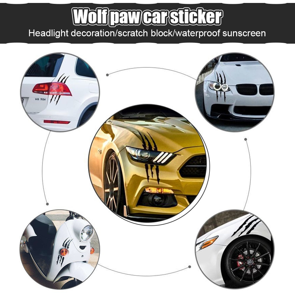  Monster Wild Scratch Sticker sold by Fleurlovin, Free Shipping Worldwide