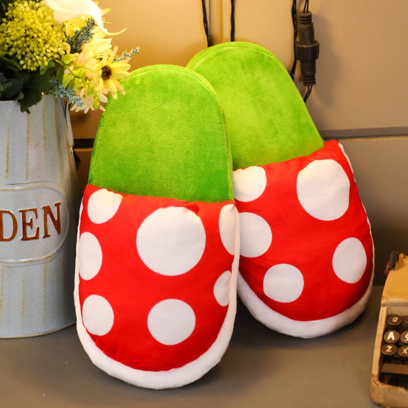 Mushroom Slippers - Premium  from New arrivals 1 - Just $24.99! Shop now at Fleurlovin