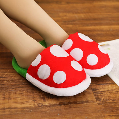 Mushroom Slippers - Premium  from New arrivals 1 - Just $24.99! Shop now at Fleurlovin