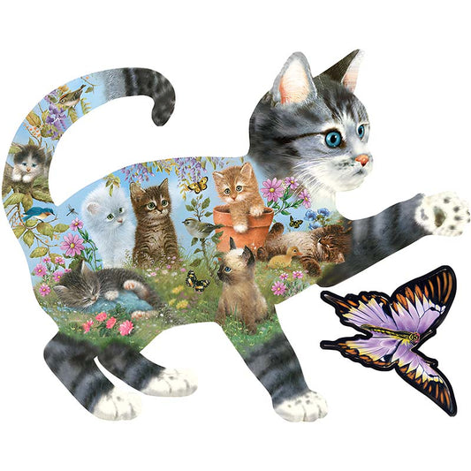  Nature Kitty Cat Jigsaw Puzzle sold by Fleurlovin, Free Shipping Worldwide