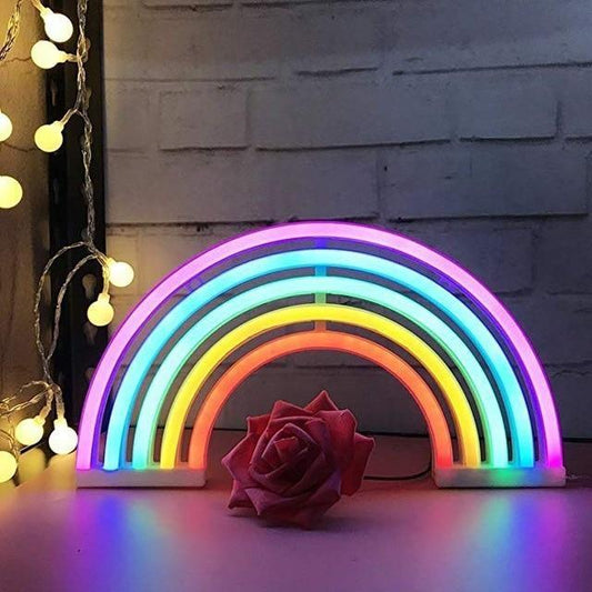 Neon Signs Rainbow Neon Wall Art sold by Fleurlovin, Free Shipping Worldwide