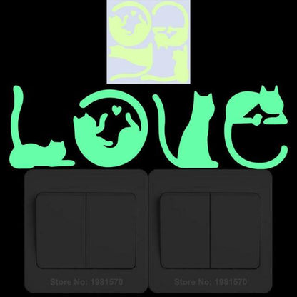  Night Cat Wall Sticker sold by Fleurlovin, Free Shipping Worldwide