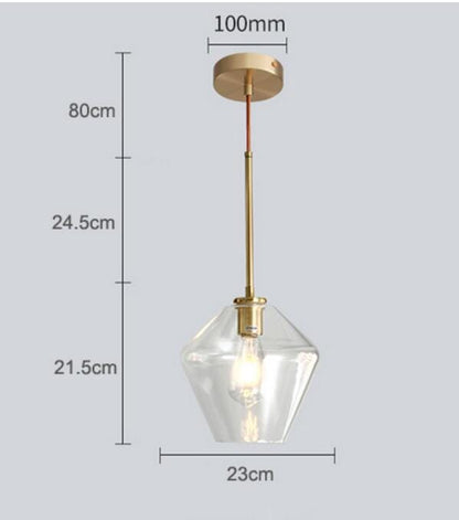 Pendant Lights Monica Designer Glass Pendant sold by Fleurlovin, Free Shipping Worldwide