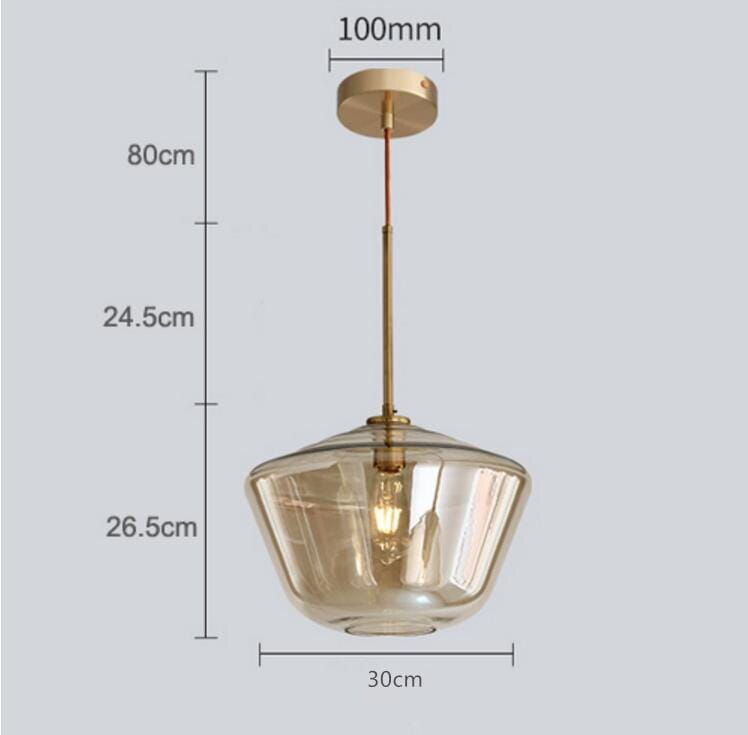 Pendant Lights Monica Designer Glass Pendant sold by Fleurlovin, Free Shipping Worldwide