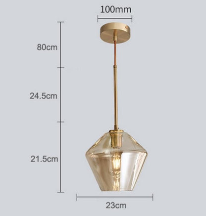 Pendant Lights Monica Designer Glass Pendant sold by Fleurlovin, Free Shipping Worldwide