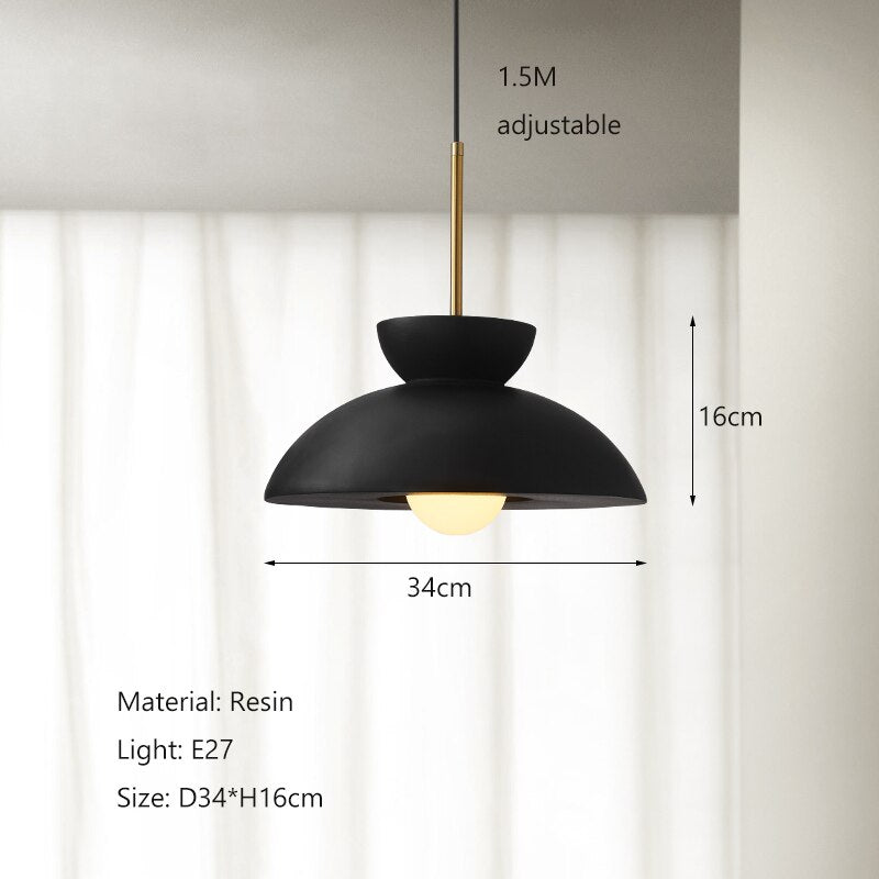 Pendant Lights Nordic Cream Wind Led Pendant Lights sold by Fleurlovin, Free Shipping Worldwide