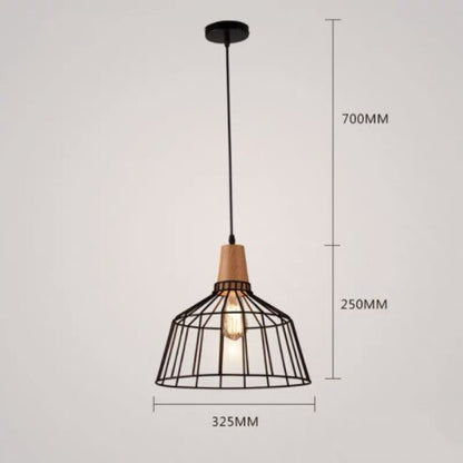 Pendant Lights Vintage Iron Cage Pendant Light Bar Cafe Study Dining Room sold by Fleurlovin, Free Shipping Worldwide