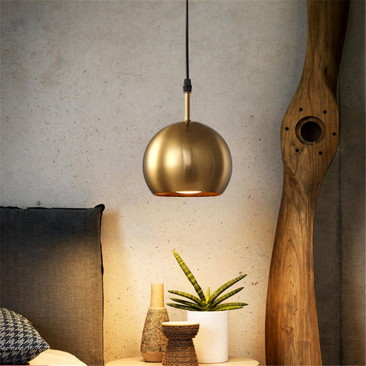 Pendant lights American Brass Metal LED Pendant Lights sold by Fleurlovin, Free Shipping Worldwide