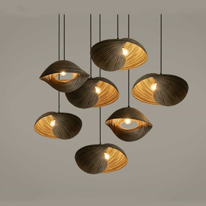 Pendant lights Bamboo Shell Pendant Lights sold by Fleurlovin, Free Shipping Worldwide