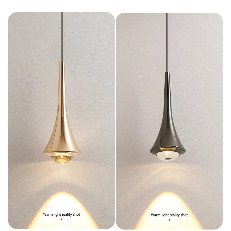 Pendant lights Chrome LED Water Drop Pendants sold by Fleurlovin, Free Shipping Worldwide