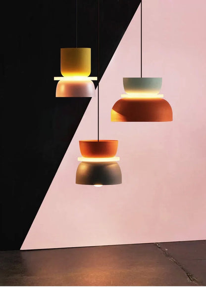 Pendant lights Customisable Rainbow Art Deco Lamps sold by Fleurlovin, Free Shipping Worldwide