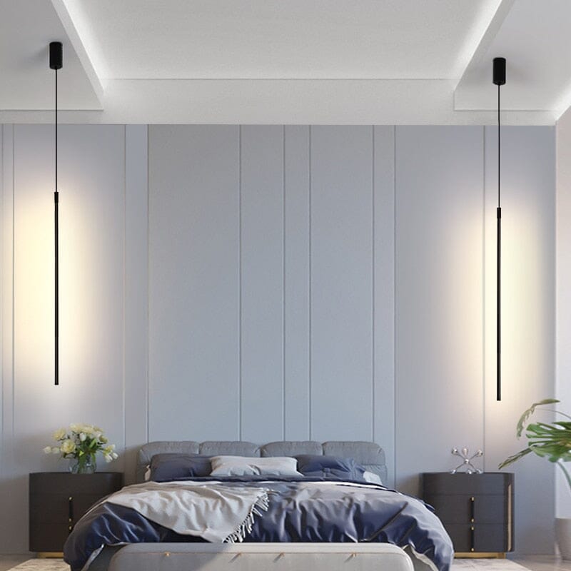 Pendant lights Linear Luxury LED Pole Lamps sold by Fleurlovin, Free Shipping Worldwide