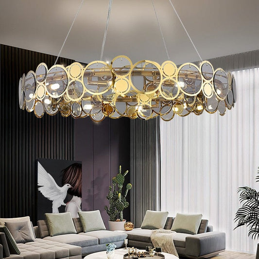 Pendant lights Luxury Moroccan Ceiling Ring Chandelier sold by Fleurlovin, Free Shipping Worldwide