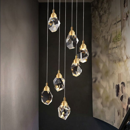 Pendant lights Modern Nordic Crystal Chandelier sold by Fleurlovin, Free Shipping Worldwide