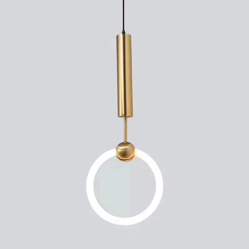 Pendant lights Nordic Hoop LED Pendant Lamp sold by Fleurlovin, Free Shipping Worldwide