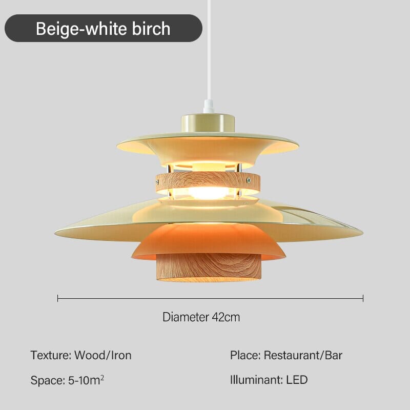 Pendant lights Nordic Two Tone Retro Pendant Lamp sold by Fleurlovin, Free Shipping Worldwide