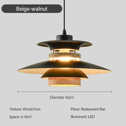 Pendant lights Nordic Two Tone Retro Pendant Lamp sold by Fleurlovin, Free Shipping Worldwide