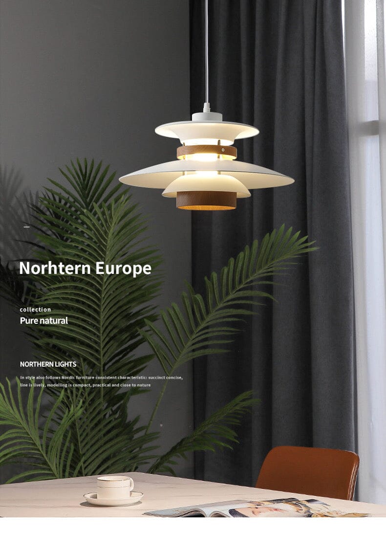 Pendant lights Nordic Two Tone Retro Pendant Lamp sold by Fleurlovin, Free Shipping Worldwide