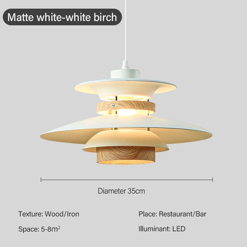 Pendant lights Nordic Two Tone Retro Pendant Lamp sold by Fleurlovin, Free Shipping Worldwide