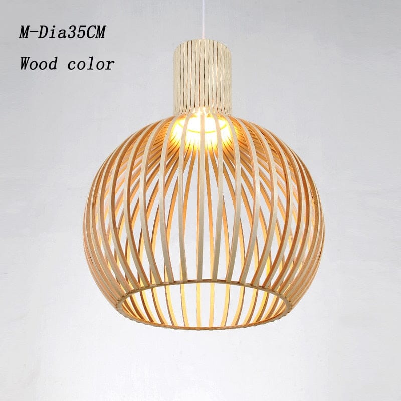 Pendant lights Nordic Wooden Creative Birdcage Chandelier sold by Fleurlovin, Free Shipping Worldwide