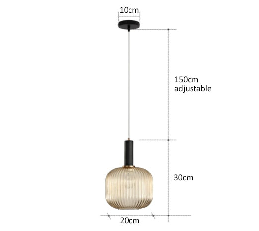 Pendant lights Omnay Retro Glass Pendant Lights sold by Fleurlovin, Free Shipping Worldwide