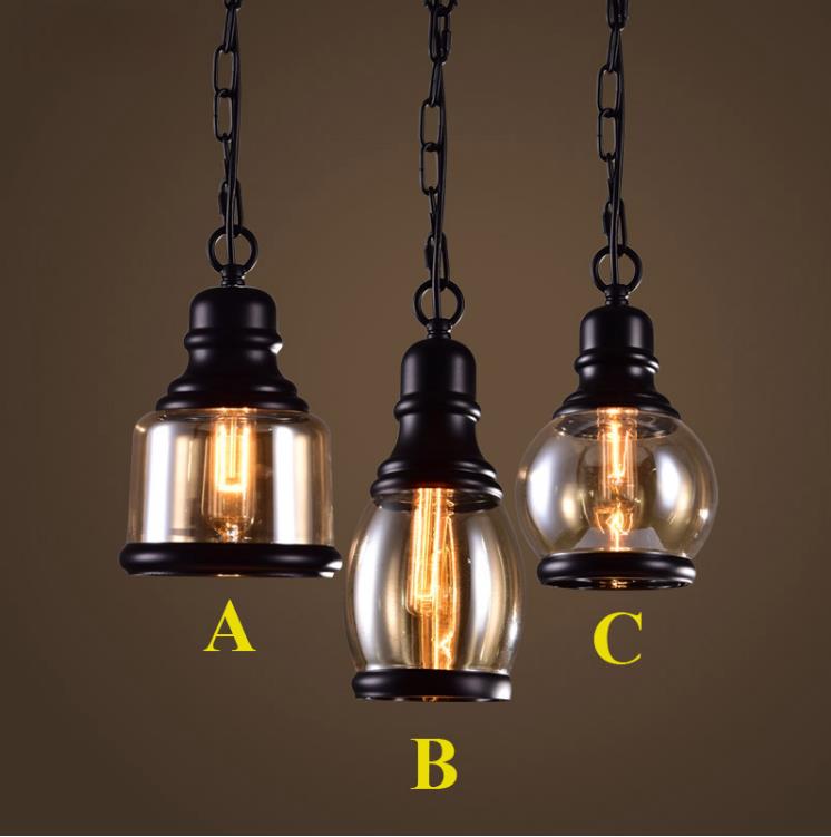 Pendant lights Retro Hanging Glass Pendant Lamps sold by Fleurlovin, Free Shipping Worldwide