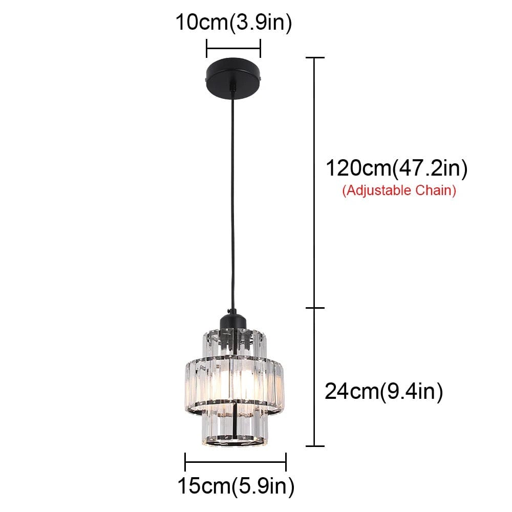 Pendant lights Saela crystal pendants sold by Fleurlovin, Free Shipping Worldwide