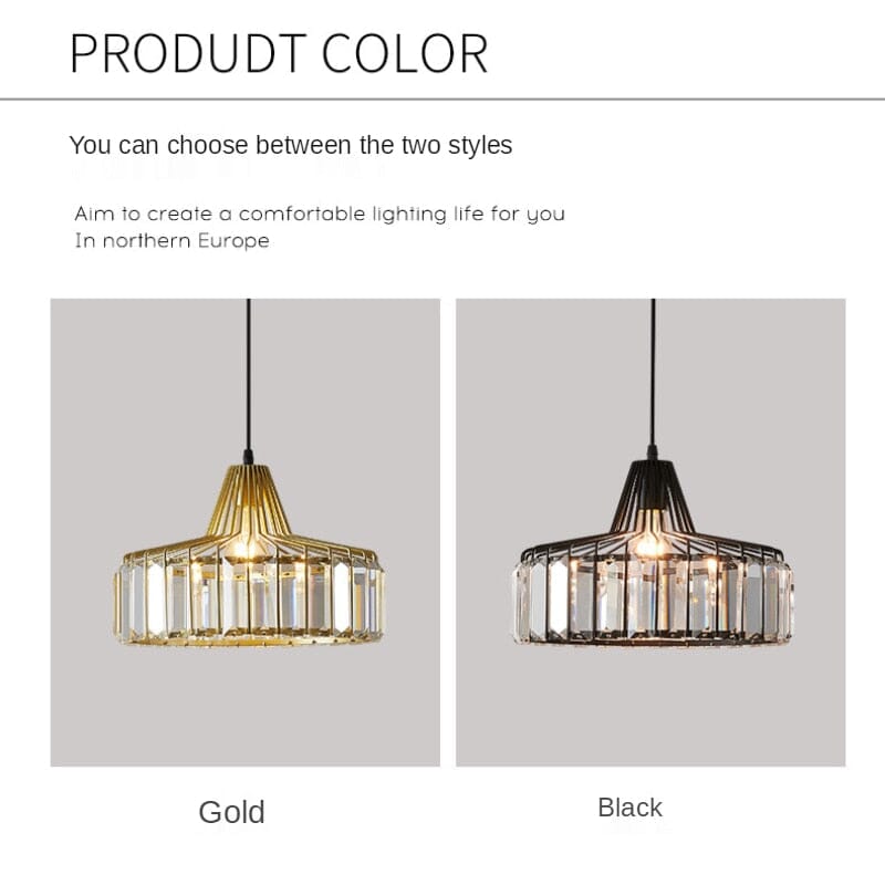 Pendant lights Serenity Crystal Pendant Lamp sold by Fleurlovin, Free Shipping Worldwide