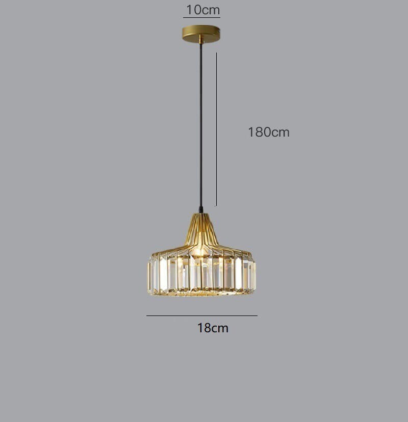 Pendant lights Serenity Crystal Pendant Lamp sold by Fleurlovin, Free Shipping Worldwide