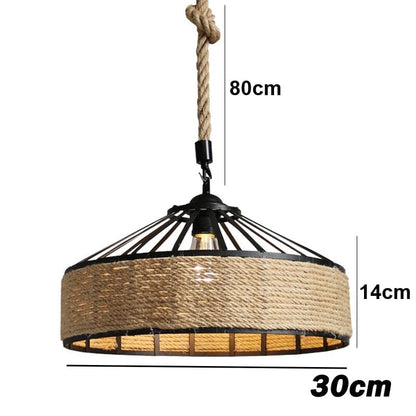 Pendant lights Sisal Rope Pendant Light sold by Fleurlovin, Free Shipping Worldwide