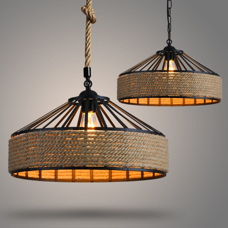 Pendant lights Sisal Rope Pendant Light sold by Fleurlovin, Free Shipping Worldwide