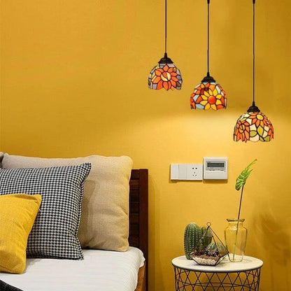 Pendant lights Stained glass vintage pendant lights sold by Fleurlovin, Free Shipping Worldwide