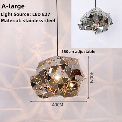 Pendant lights Steel Meteorite Lights sold by Fleurlovin, Free Shipping Worldwide