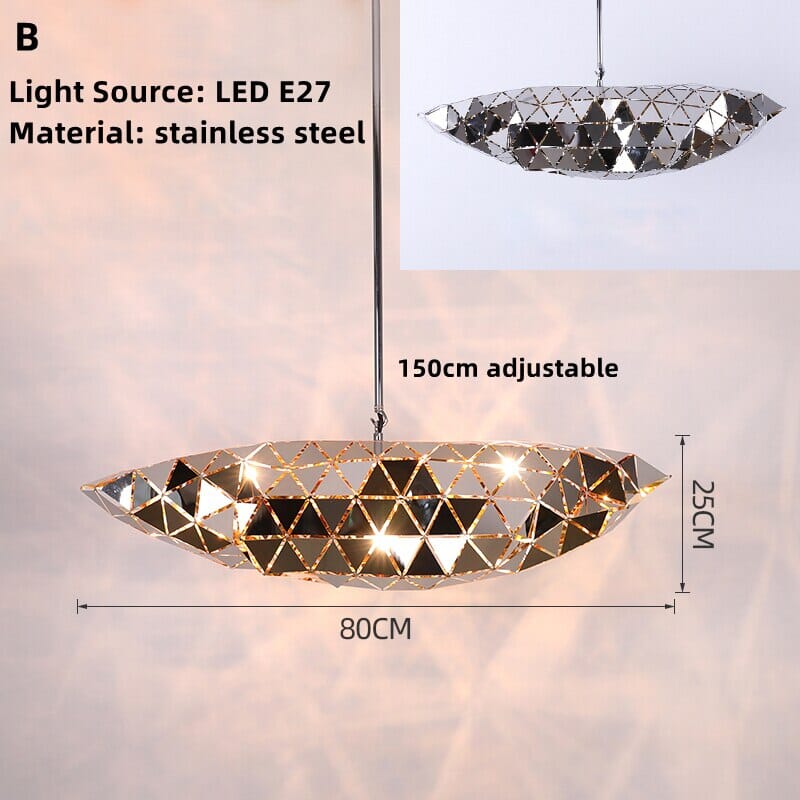 Pendant lights Steel Meteorite Lights sold by Fleurlovin, Free Shipping Worldwide