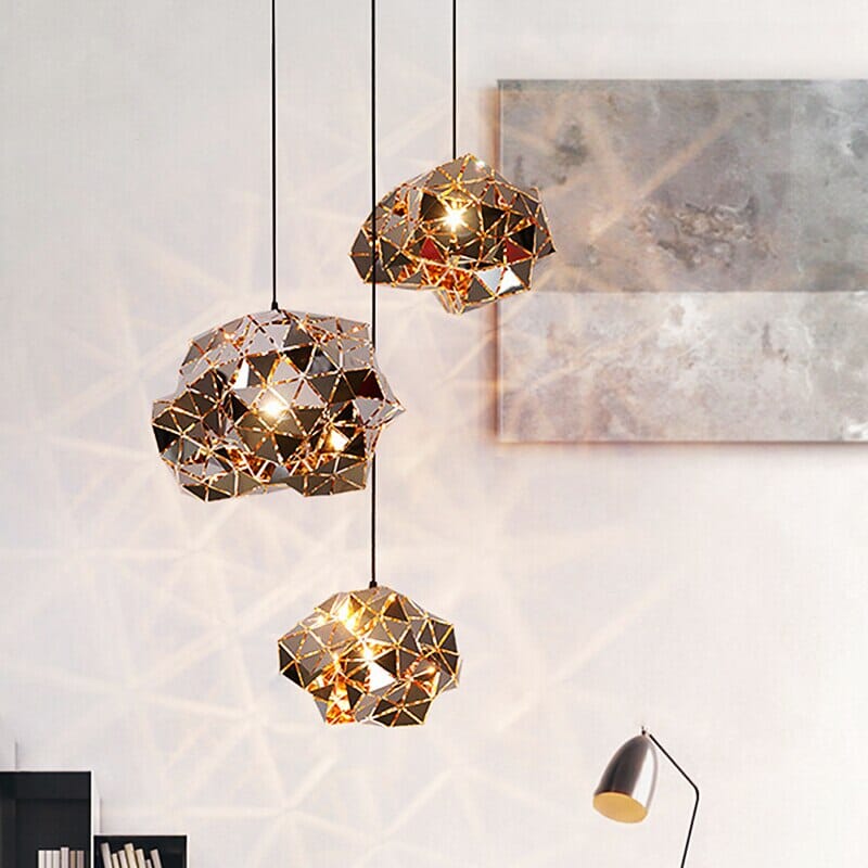 Pendant lights Steel Meteorite Lights sold by Fleurlovin, Free Shipping Worldwide