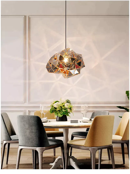 Pendant lights Steel Meteorite Lights sold by Fleurlovin, Free Shipping Worldwide